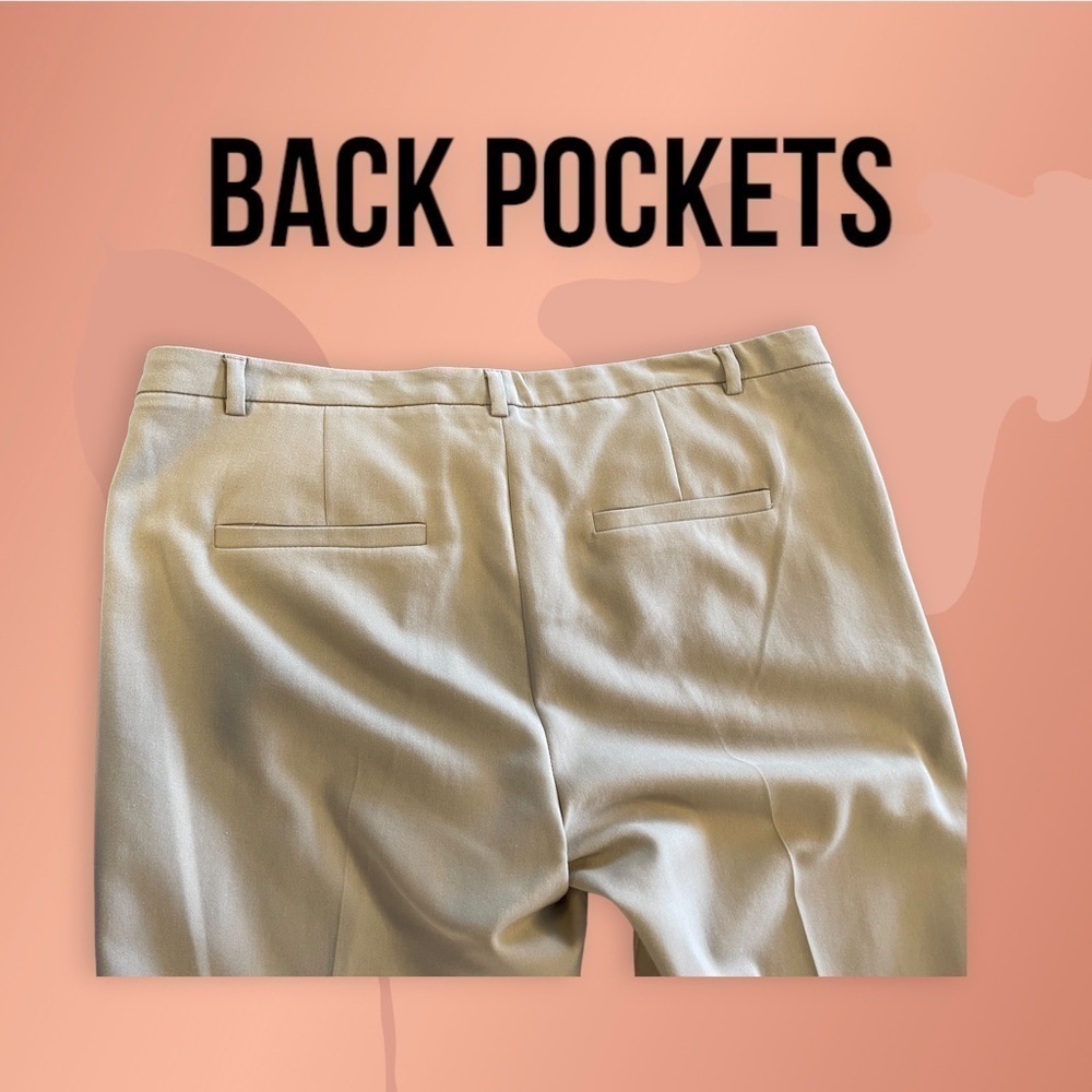 P090. NWOT Mexx Metropolitan Tan Khaki pants STYLE TP017 |12 - Picture 6 of 9